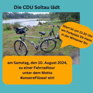 Mit der CDU auf Fahrradtour!